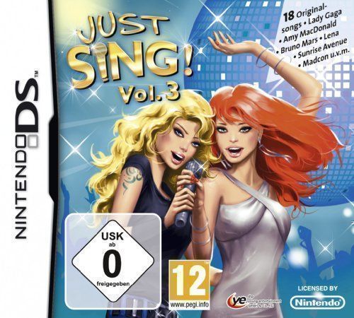 Just Sing! Vol. 3 (Europe) Game Cover